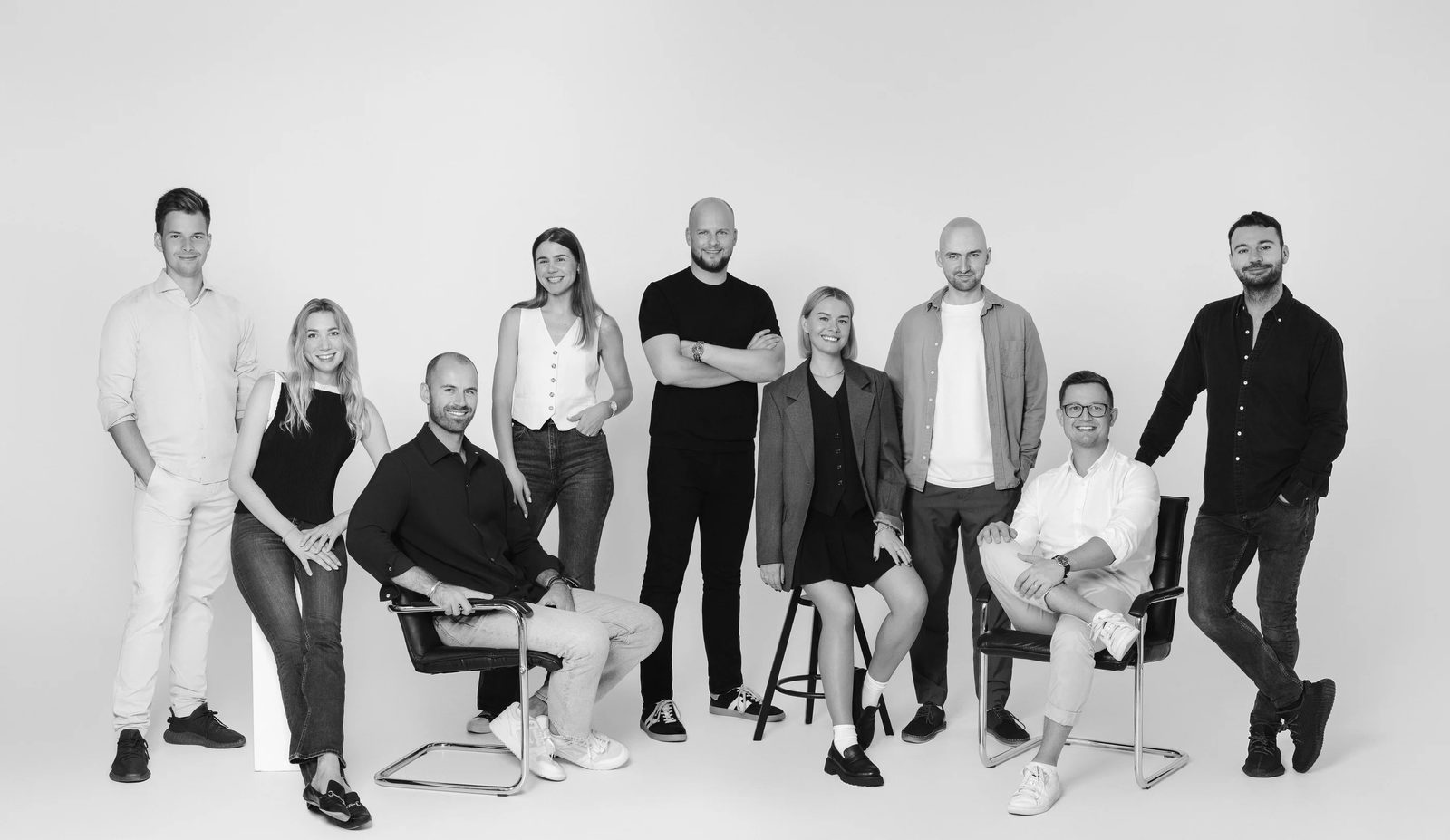 cventures.vc komandos fotosesija